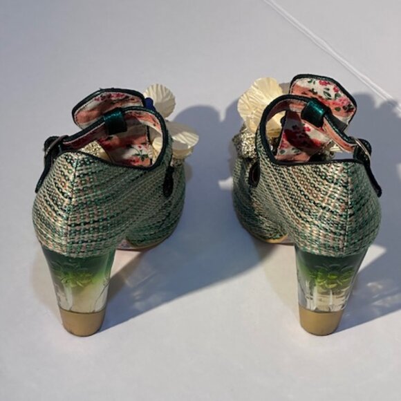 Irregular Choice Lucite Heel Shoes – Women’s Size 5.5 – Unique Statement Heels - Picture 2 of 7